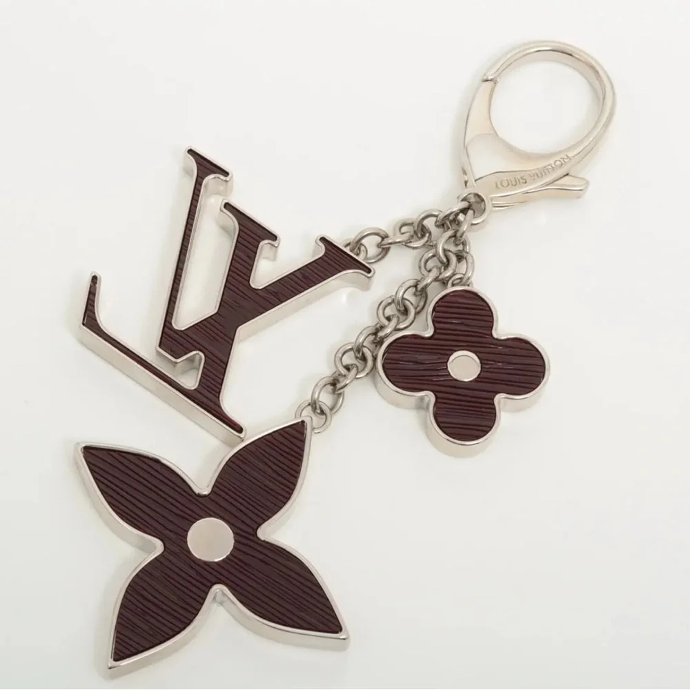 Louis Vuitton Bijou Sac Fleur De Epi Bag Charm Amarante - Picture 3 of 3